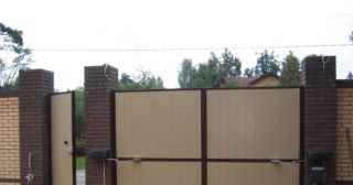 Купить распашные ворота автоматические Уссурийск, цена от 3784 руб.