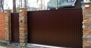 Купить откатные ворота консольные Уссурийск, цена от 2799 руб.